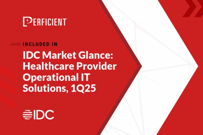 Perficient Included in IDC Market Glance: Healthcare Provider Operational IT Solutions, 1Q25